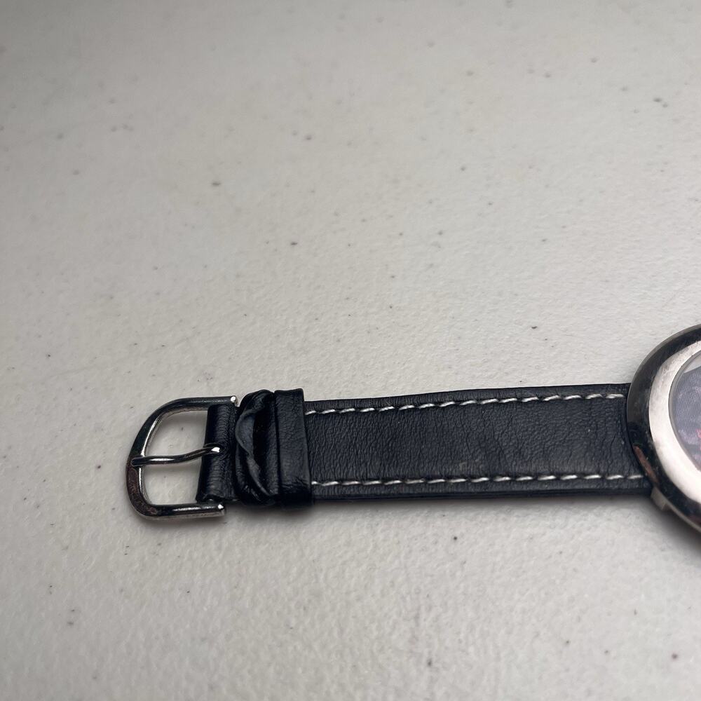 New Kids On the Block Watch Leather Strap Jacques Farel NKOTB Needs Battery 90s - Picture 13 of 16